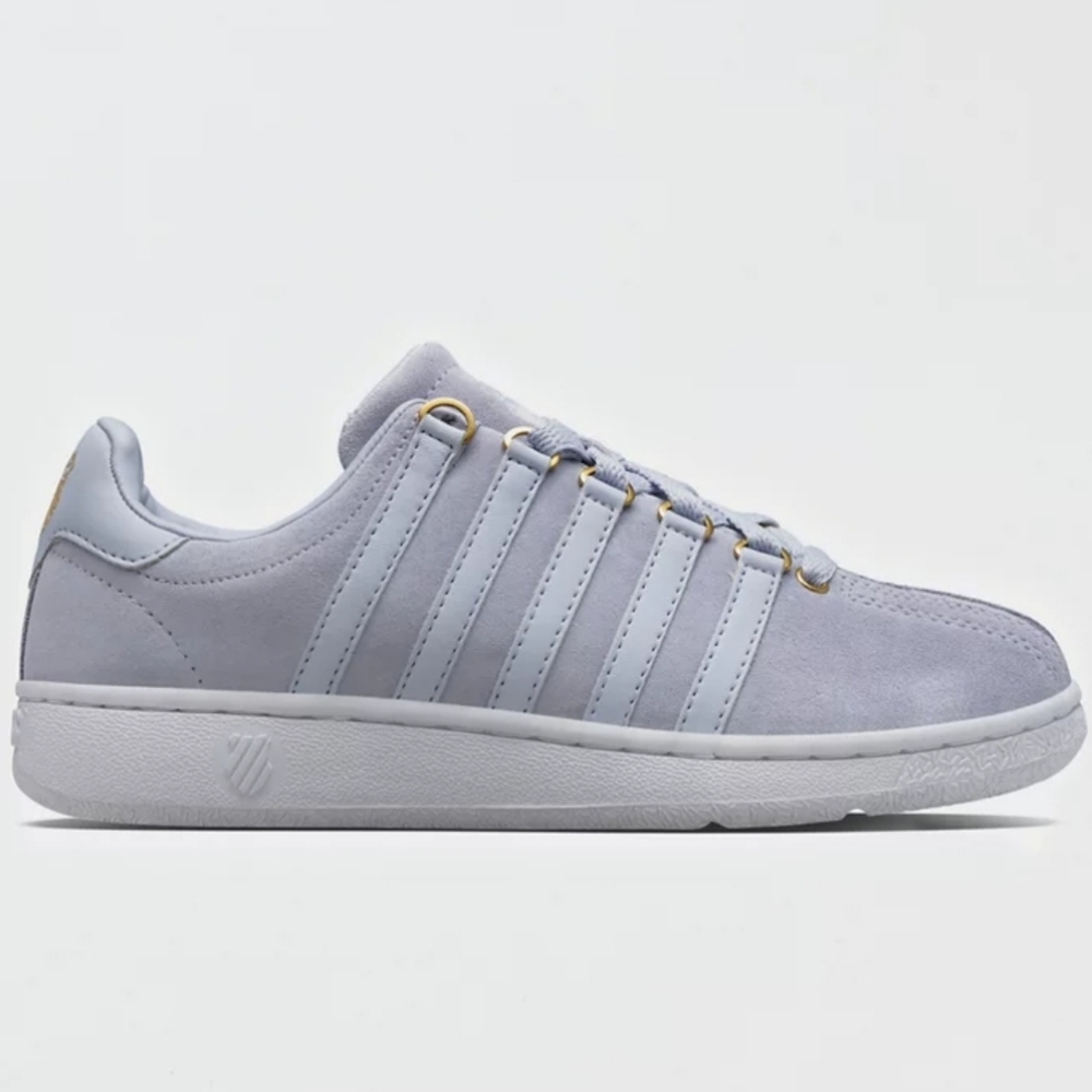 3/$20🎉 K-Swiss Classic VN Suede Sneakers Women’s Size 8 Gray Lace Up Shoes
